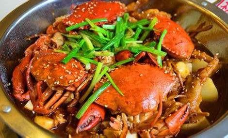 七佳红肉蟹煲