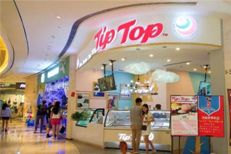 tiptop冰淇淋加盟店